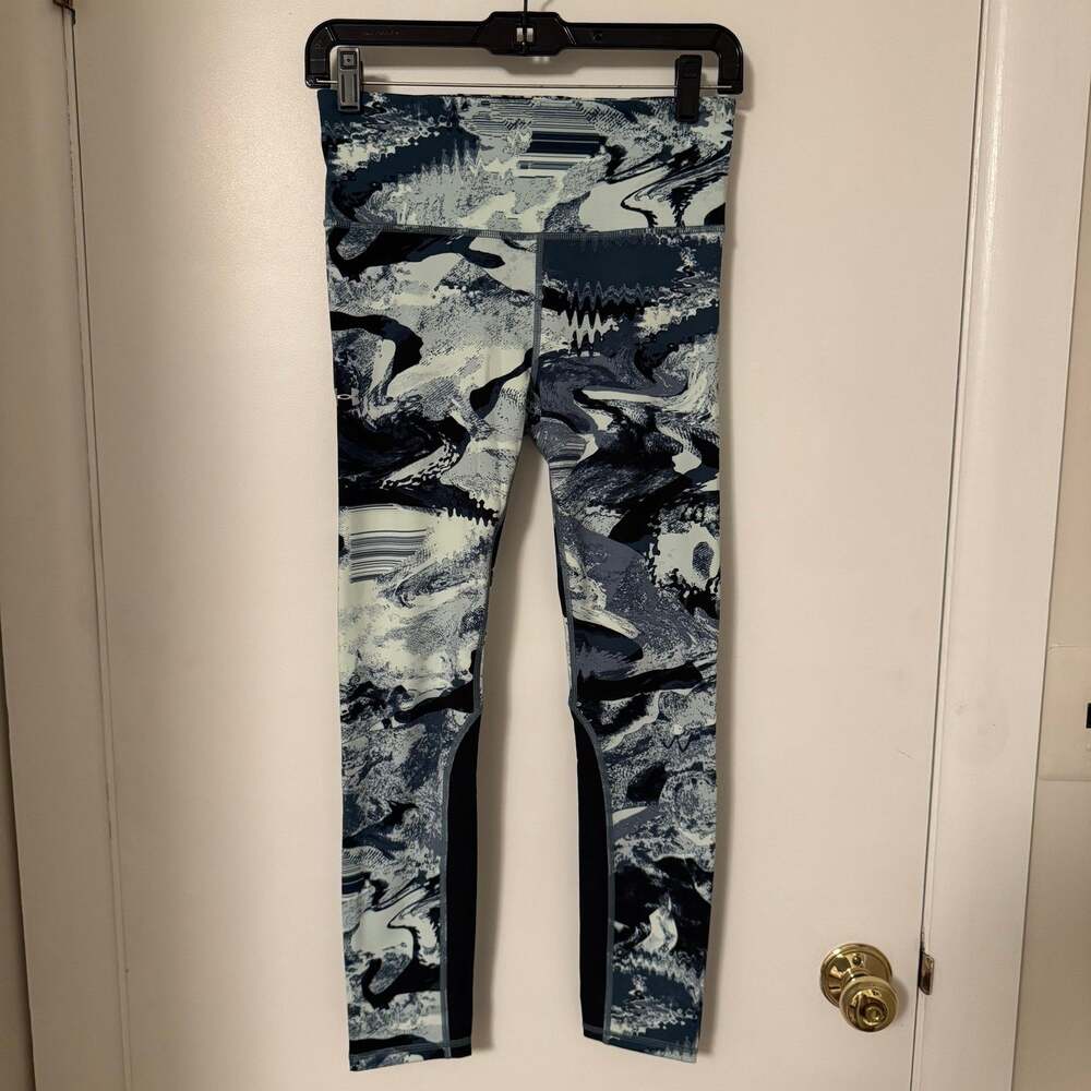 Under Armour Womens Breathlux Motion Print Ankle Leggings Yoga Pants Size Small
